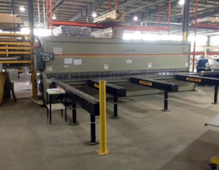 20ft Accurshear CNC front guage